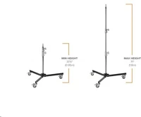 Tether tools RSLBR81 Rock solid low boy roller kerekes állvány kép