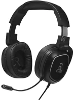 The g-lab KORP-BARIUM-BLACK Fejhallgató - KORP BARIUM BLACK (mikrofon, 3,5mm Jack, hangerőszabályzó kép