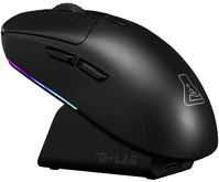 The g-lab KULT-TITAN-PRO-B Kult titan pro wireless bluetooth gaming mouse black kép