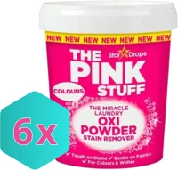 The pink stuff DA503XSZPSK5060033820148 Folteltávolító por, színes ruhákhoz 1kg karton - 6db kép