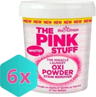 The pink stuff DA503XSZPSK5060033820162 Folteltávolító por, fehér ruhákhoz 1kg karton - 6db kép