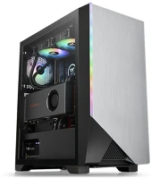 Thermaltake CA-1P4-00M1WN-00_90 h550 tg argb táp nélküli ablakos mid tower számítógépház fekete kép