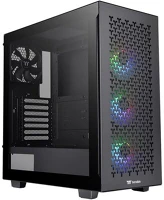 Thermaltake CA-1S3-00M1WN-03 V350 tg argb air tempered glass black kép