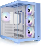 Thermaltake CA-1Z2-00MFWN-00 View 380 tempered glass argb hydrangea blue kép