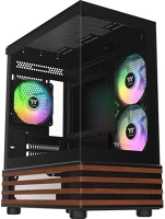Thermaltake CA-1Z4-00M1WN-WS view 170 ws argb táp nélküli ablakos mt mini tower számítógépház kép