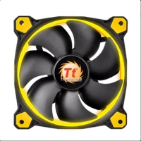 Thermaltake CL-F038-PL12YL-A Riing 12cm cooler black/yellow led kép