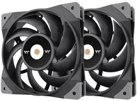 Thermaltake CL-F082-PL12BL-A Toughfan 12 számítógép ház ventilátor 12 cm fekete 2 db kép