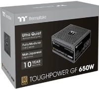 Thermaltake PS-TPD-0650FNFAGE-2 Toughpower atx 650w gold tápegység 20+4 pin atx fekete kép