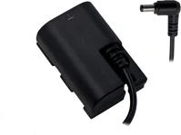 Tilta DB-LPE6-DCM25 Bmpcc4k dc dummy battery - canon to 5.5/2.5mm dc male kép