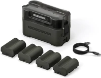 Tilta TBC-W235-B-GN Np-w235 charging station battery kit (4 batteries) - green kép