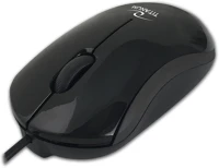 Titanium TM125K Dorado wired mouse black kép