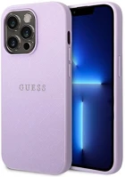 Guess BA3666339088644 Iphone 14 pro telefontok - guess leather saffiano - kemény hátlaptok - lila kép