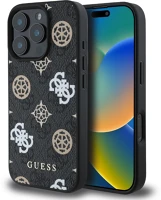 Guess BA3666339302931 Telefontok iphone 16 pro max - guess 4g peony - magsafe kompatibilis fekete kép