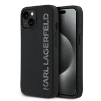 Karl lagerfeld BA3666339356897 Telefontok iphone 13 - karl lagerfeld 3d rubber glitter log fekete hátlap tok kép