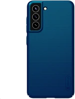 Samsung BA6902048221215 Samsung galaxy s21 fe telefontok - nillkin super frosted kék tok kép