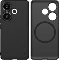 Nillkin BA6902048281165 Telefontok xiaomi poco f6 5g - nillkin super frosted - fekete hátlap tok kép
