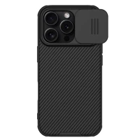 Nillkin BA6902048286832 Iphone 16 pro telefontok - nillkin csúsztatható kameravédős fekete kép