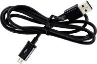 Samsung BA8592118105095 Samsung ecb-du5abe kábel - 1 méter usb / microusb fekete gyári adatkábel kép