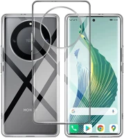 Honor BA8596311210792 Honor magic5 lite telefontok - átlátszó szilikon tok kép