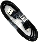Samsung ECB-DU4EBE 1,5 Kábel: samsung ecb-du4ebe 1,5 méter micro usb fekete gyári adatkábel kép