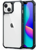 Plus FD4894240161494-2 Telefontok iphone 15 plus - esr átlátszó/fekete ütésálló tok kép