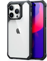 Max FD4894240161517 Iphone 14 pro max telefontok - esr átlátszó/fekete ütésálló tok kép