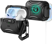 Esr FD4894240195239-2 Airpods pro 2 tartó: esr cyber halolock magsafe airpods pro 2 tartó kép