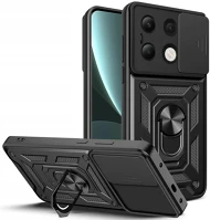 Xiaomi FD5906302300310 Xiaomi redmi note 13 4g / lte telefontok - camshield - fekete szilikon tok kép
