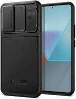 Xiaomi FD5906302307647-2 Telefontok xiaomi poco x6 5g -tech- protect- velar cam+ - fekete hátlap tok kép