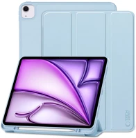Smart FD5906302309917-2 Tablettok ipad air 7 (2025, m3, 13 coll) - égkék smart case, ceruza kép