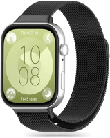 Tech-protect FD5906302310494 Huawei watch fit 3 / 4 / 4 pro - tech-protect milaneseband - mágneses fekete kép