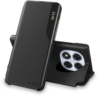 Xiaomi FD5906302361540-2 Telefontok xiaomi poco x7 5g - smart view fekete könyvtok kép