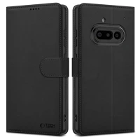 Protect FD5906302363209 Telefontok nothing phone (3a) - tech- protect wallet - fekete bőr könyvtok kép