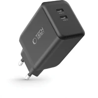 Protect FD5906302372386 Tech- protect nc45w telefon töltő - 2x type-c (usb-c) portos, fekete kép