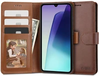 Protect FD5906302380084 Telefontok xiaomi redmi 14c - tech- protect wallet - barna bőr könyvtok kép
