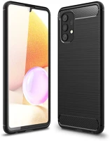 Samsung FD6216990210464 Samsung galaxy a32 4g/lte telefontok - carbon fekete szilikon tok kép