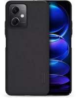 Nillkin FD6902048260368 Xiaomi redmi note 12 5g telefontok - nillkin super frosted fekete tok kép