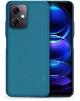 Nillkin FD6902048260399-2 Xiaomi poco x5 5g telefontok - nillkin super frosted kék tok kép