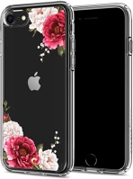 Spigen FD8809685629108 Telefontok iphone 7 / 8 / se 2020 - spigen ciel rose floral tok kép