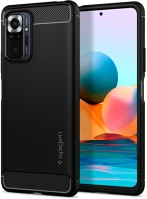 Xiaomi FD8809756646355 Xiaomi redmi note 10 pro / 10 pro max telefontok - spigen rugged armor matt kép