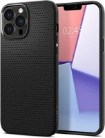 Spigen FD8809811850062 Iphone 13 pro telefontok - spigen liquid air fekete szilikon hátlap tok kép