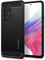 Samsung FD8809811858280 Samsung galaxy a53 5g telefontok - spigen rugged armor fekete tok kép