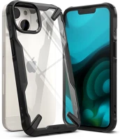 Ringke FD8809881263410 Iphone 14 plus telefontok - ringke fusion x design fekete ütésálló kép