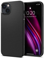 Spigen FD8809896749893 Iphone 15 plus telefontok - spigen liquid air - fekete hátlap tok kép