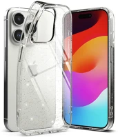Ringke FD8809919306928 Iphone 15 pro max telefontok - ringke glitter clear - átlátszó csillámos kép