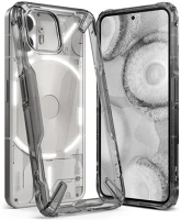 Nothing FD8809919309516 Nothing phone 2 telefontok - ringke fusion x átlátszó/szürke hibrid kép