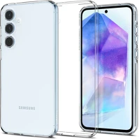 Samsung FD8809971224505 Telefontok samsung galaxy a55 5g - spigen liquid crystal - átlátszó kép