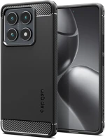 Xiaomi FD8809971236805 Telefontok xiaomi 14t 5g - spigen rugged armor - matt fekete hátlap tok kép