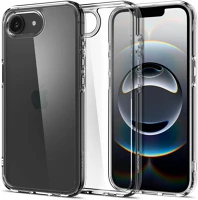 Spigen FD8809971239905 Telefontok iphone 16e - spigen ultra hybrid crystal clear - átlátszó kép