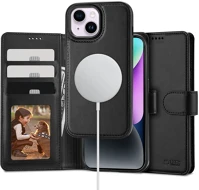 Protect FD9319456603910 Iphone 15 telefontok - tech- protect wallet - magsafe kompatibilis fekete kép